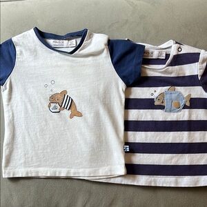 Set of 2 - Mayoral Nautical T Shirts 🚭